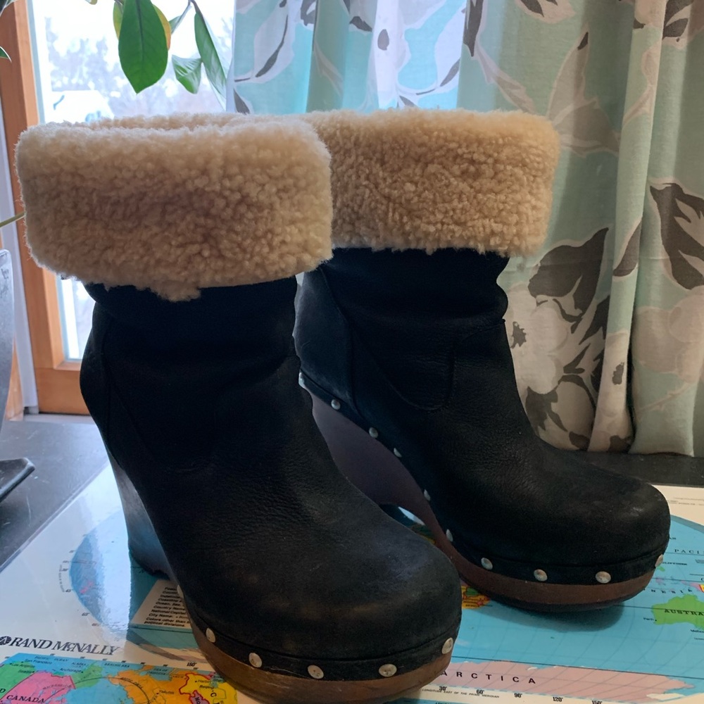 UGG Wedge Ankle Mule